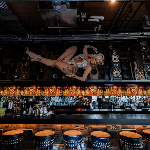 Bunnie’s XO Nightclub featuring a stylish full service bar, lively entertainment, and an inviting atmosphere.