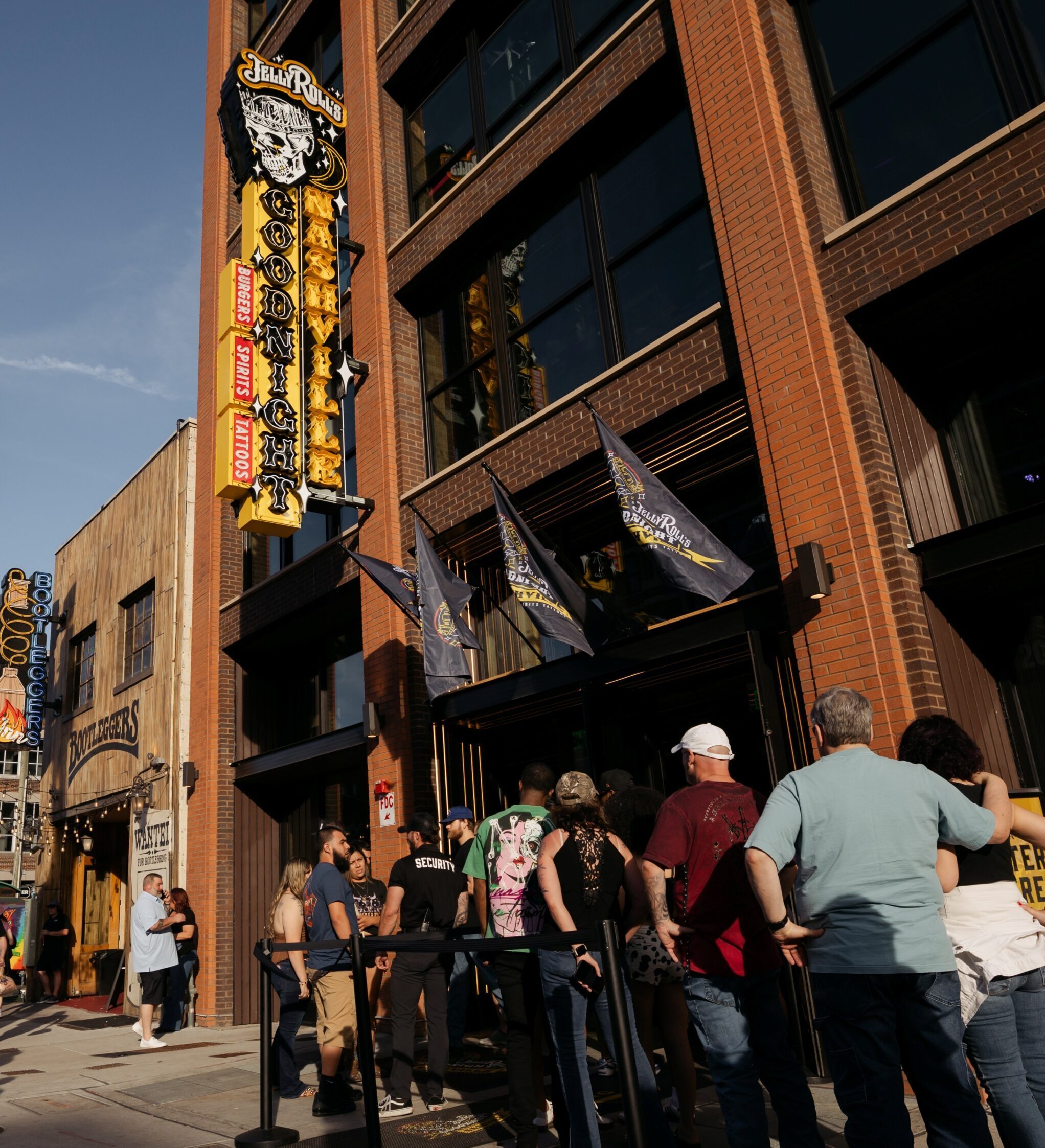 Goodnight Nashville Broadway front of venue